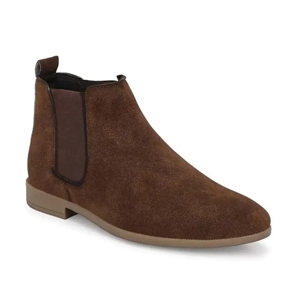 KRUEL Shadow-Brown Suede Chelsea Boots (6)